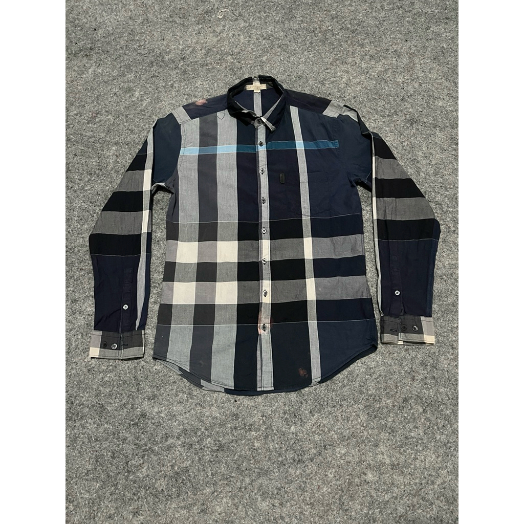 kemeja burberry brit pria original preloved