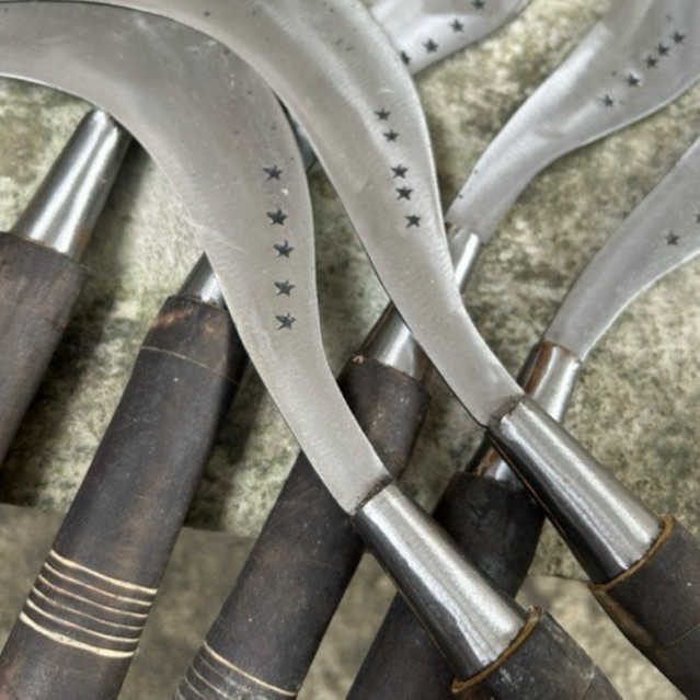 paket hemat isi 2pcs ALAT pertanian arit Madura bintang 5 ori