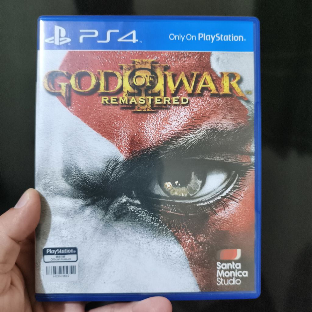 BD KASET PS4 GOD OF WAR 3 REMASTERED