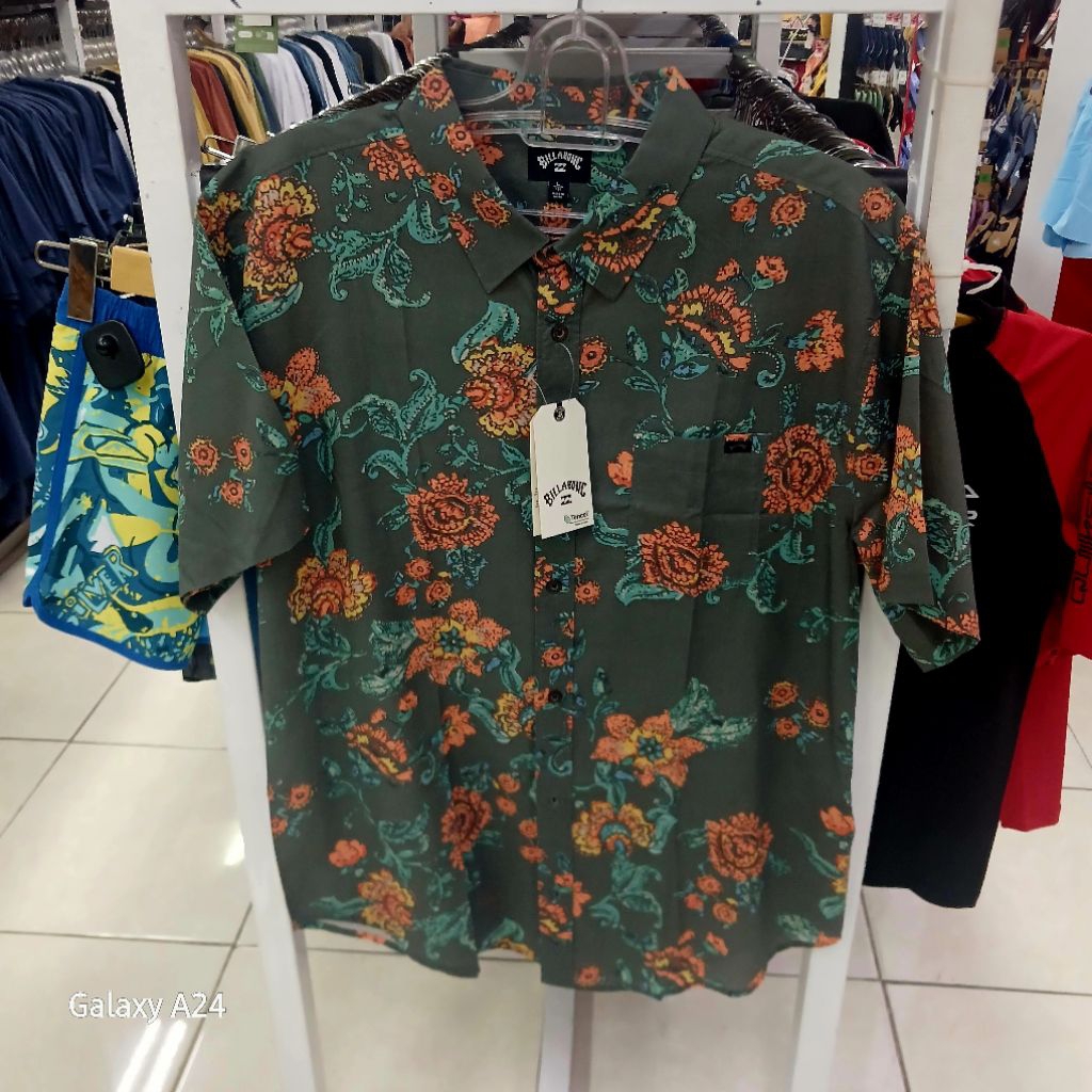 Kemeja Billabong Fores green