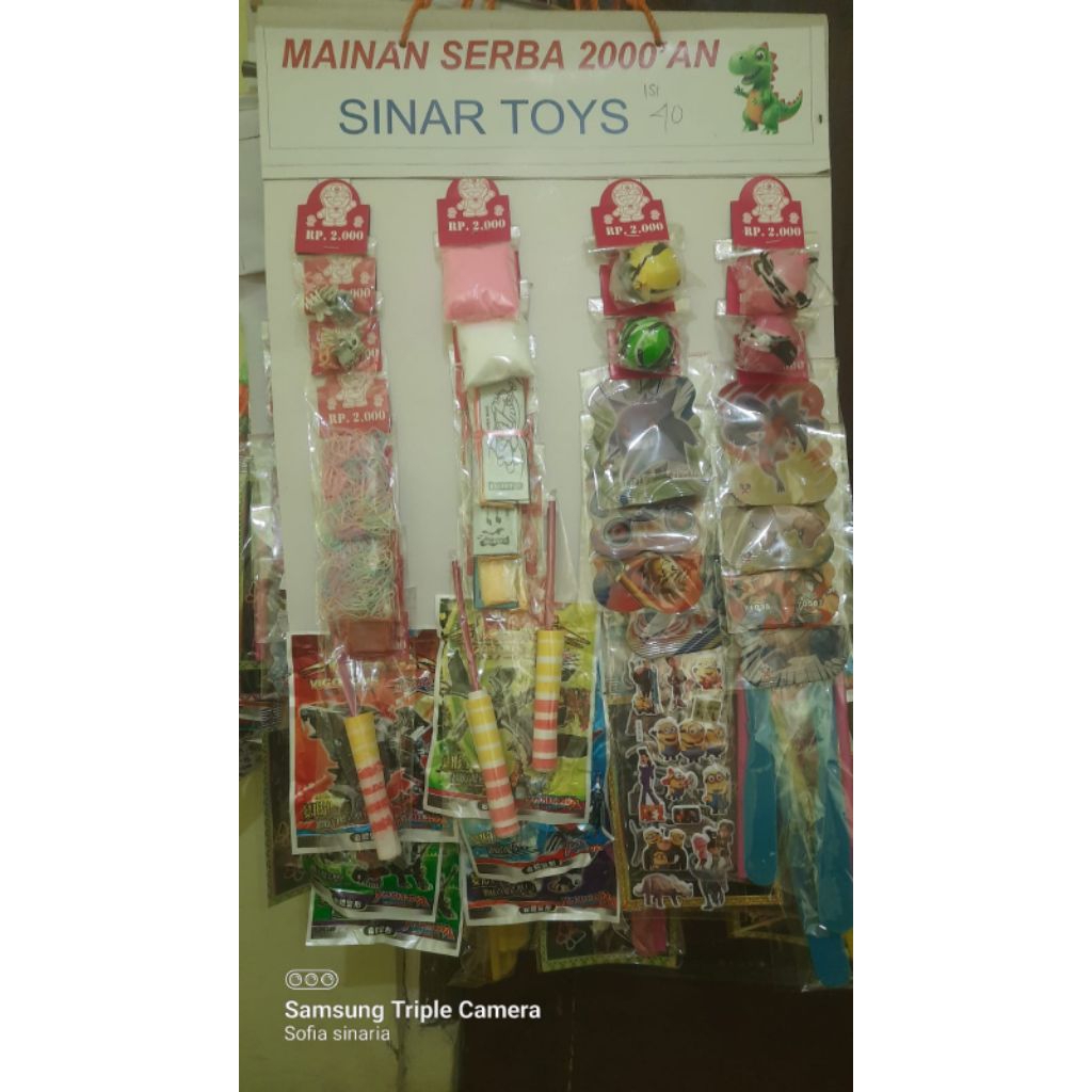mainan 2000 an rencengan isi 40