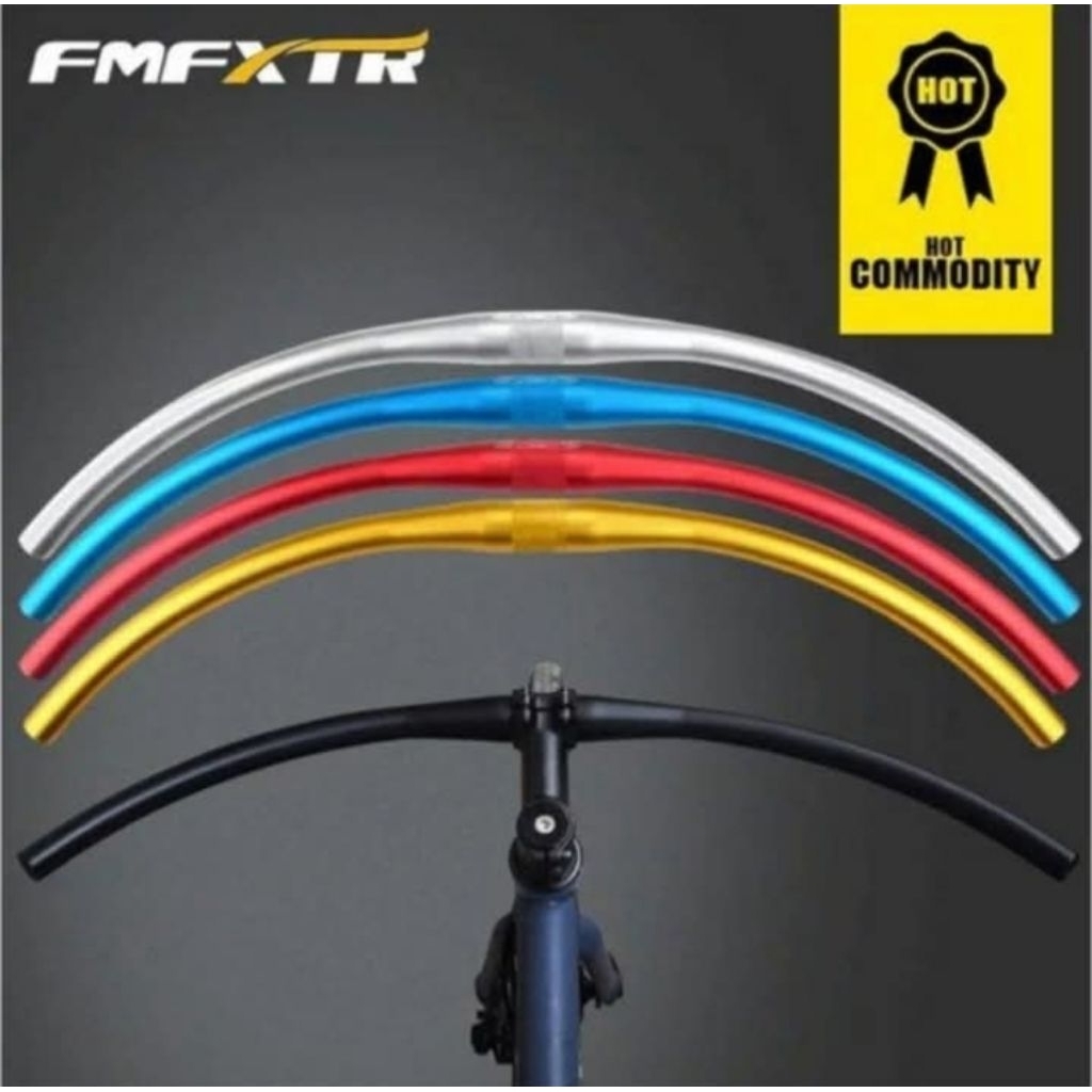 Handlebar fmfxtr arrow 620mm lengkung alloy GOLD oversize