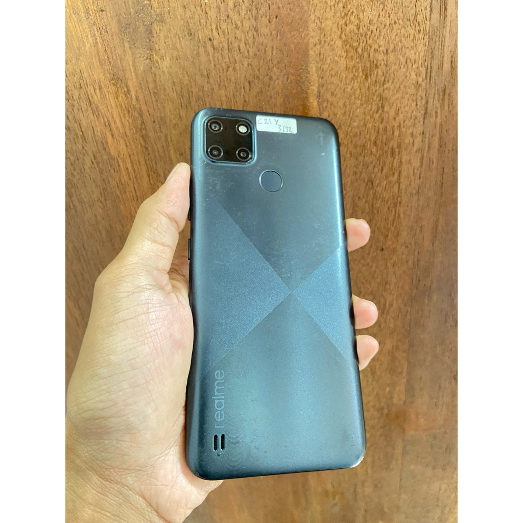 REALME C21 Y 3/32 Original 4G LTE Handphone Androit Second Murah
