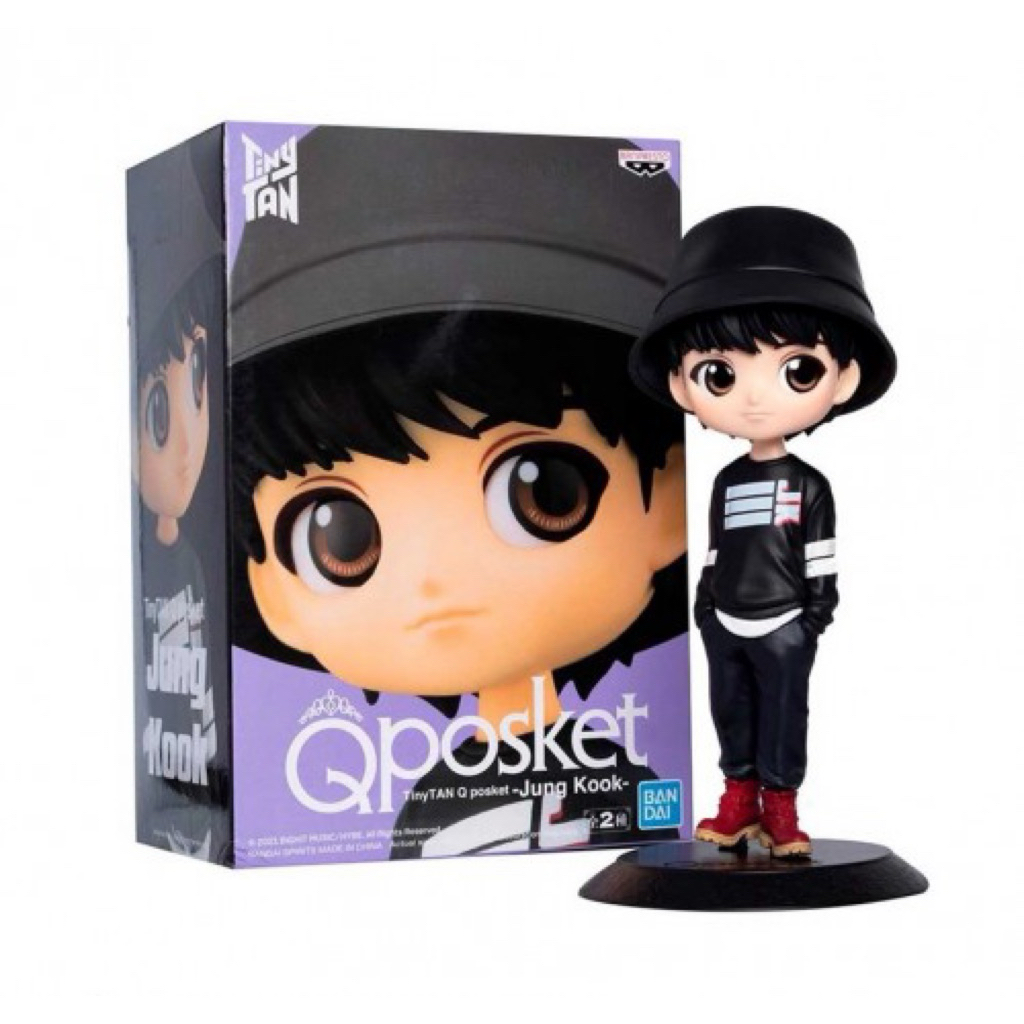 QPosket TinyTAN Jung Kook seri "MIC Drop" BTS figure ORIGINAL Banpresto