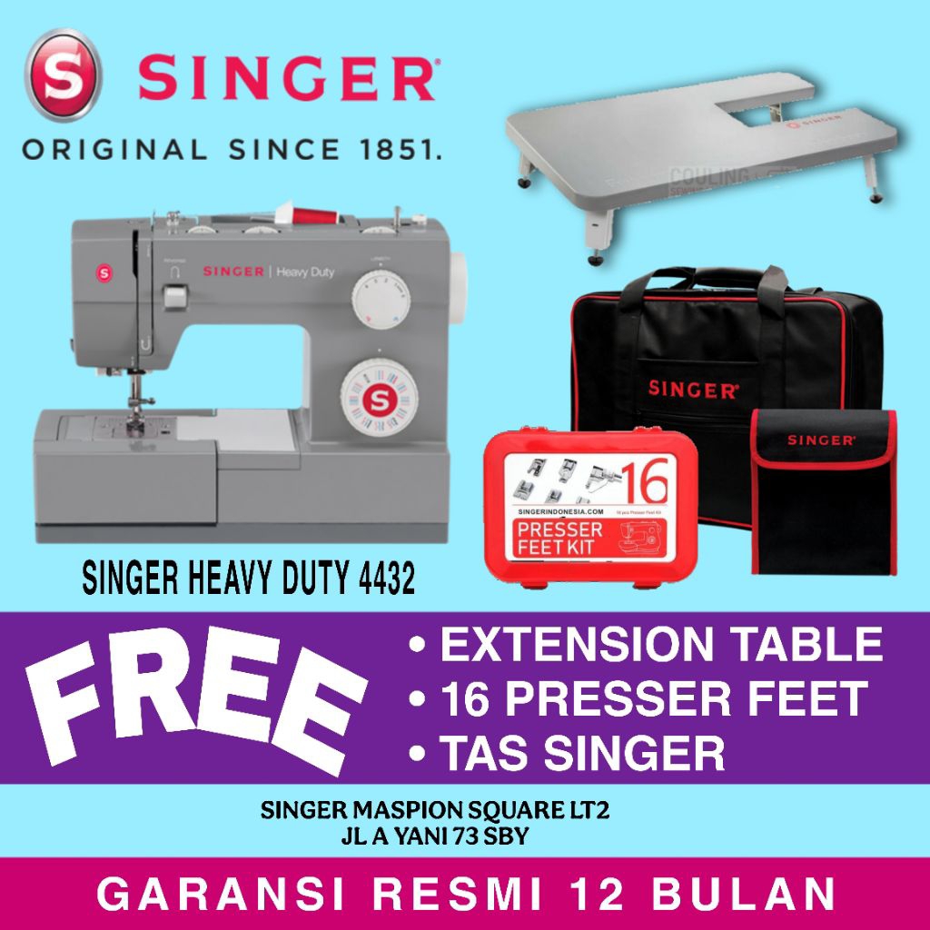 Mesin jahit SINGER 4432