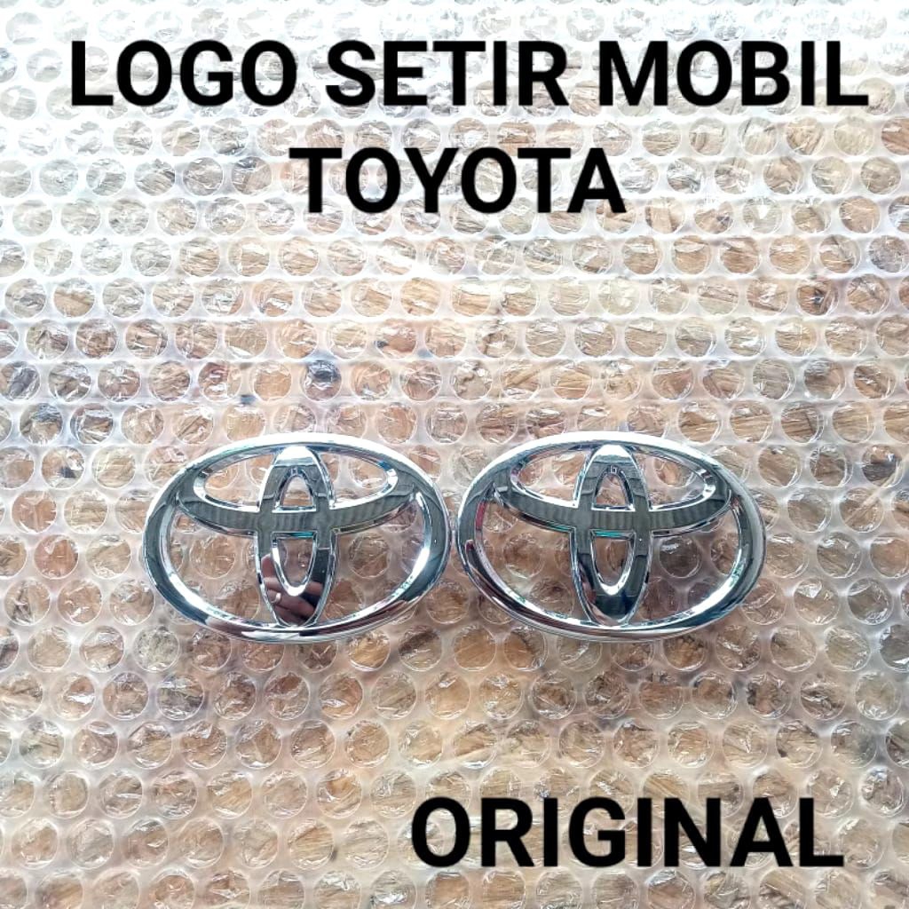 Logo stir toyota logo stir Avanza innova Rush dll logo setir Toyota Original