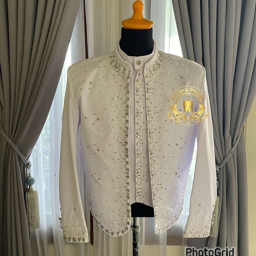 Beskap akad / beskap pengentin pria / beskap pengantin jawa/ beskap solo/ beskap jawa/ beskap hewes