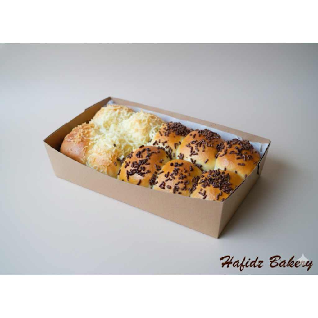 roti sobek isi pisang coklat isi 10