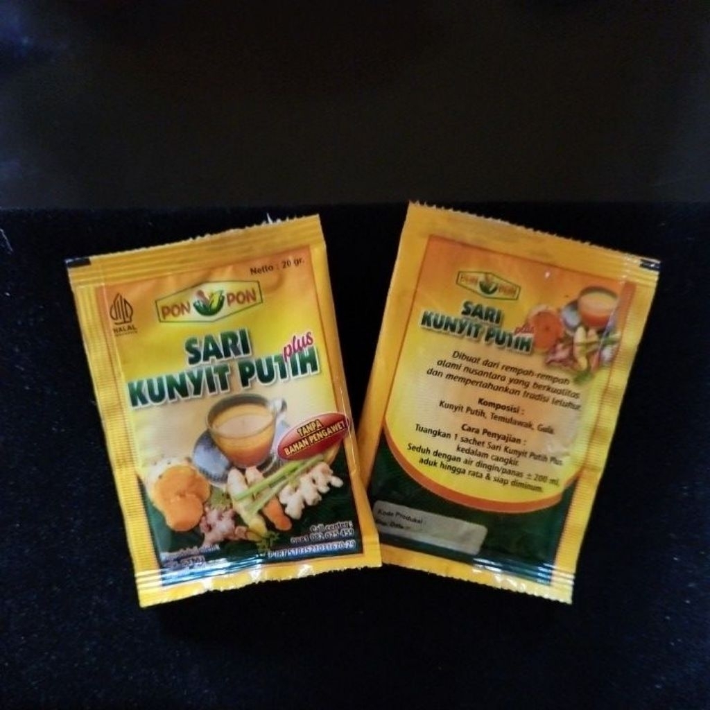 PON MPON - Sari Kunir Putih Plus