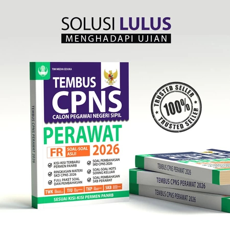 Buku Tes CPNS Perawat 2026 | Media Eduka