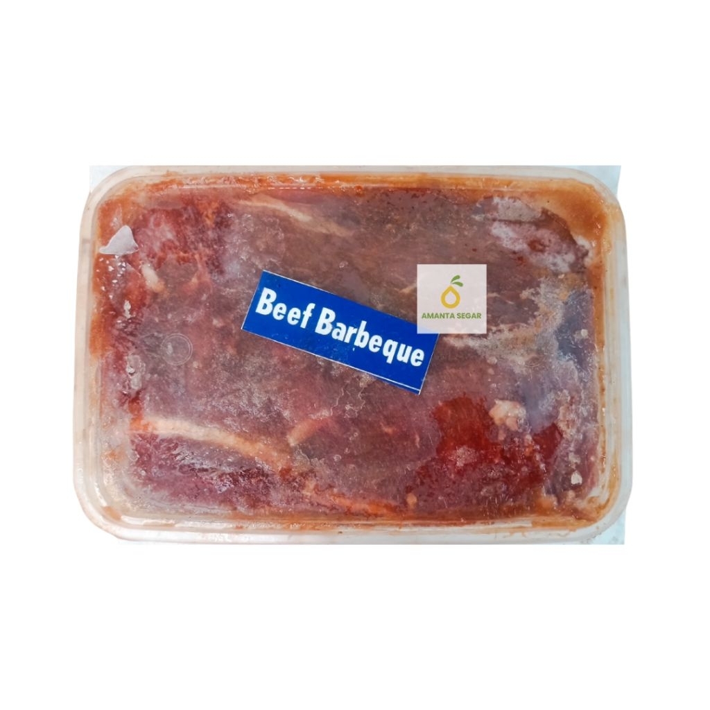 Daging Slice Bumbu Marinasi 500gr Daging Sapi Asli Barbeque Lada Hitam Teriyaki