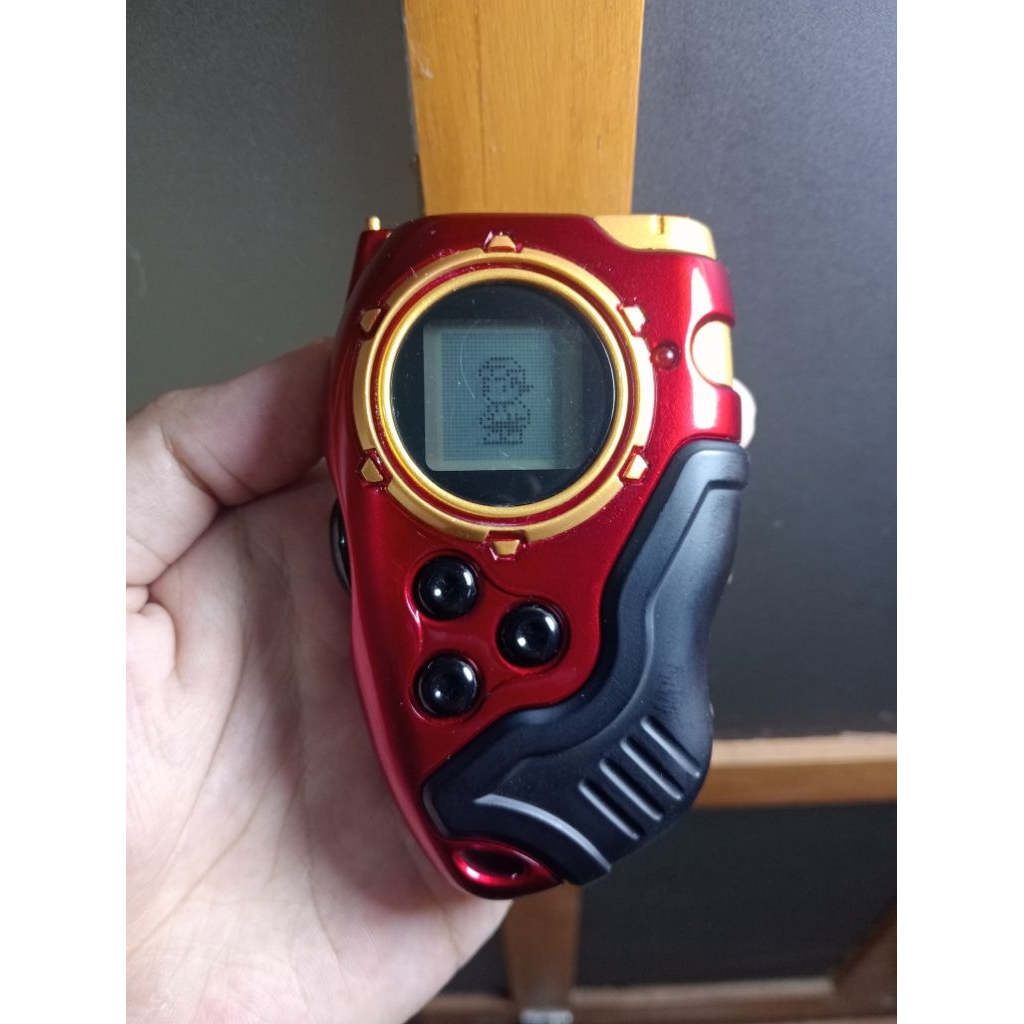 Digimon digivice d tector v3 red bandai original