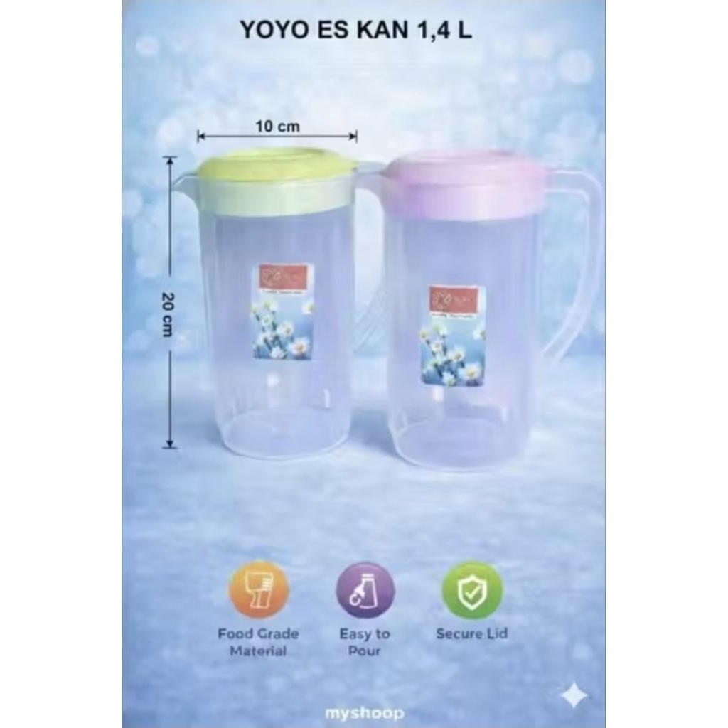 eskan plastik 1,4L yoyo