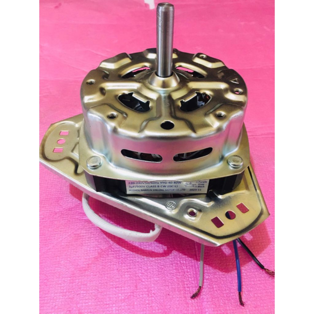Dinamo spin dinamo pengering mesin cuci Sharp RMOT-A266QBEZ-YYG-40-40wat 3uf original