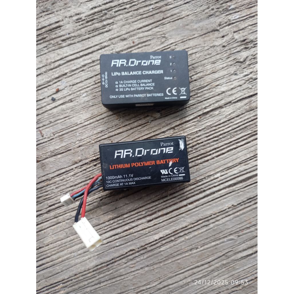 parrot ar drone battery and charger