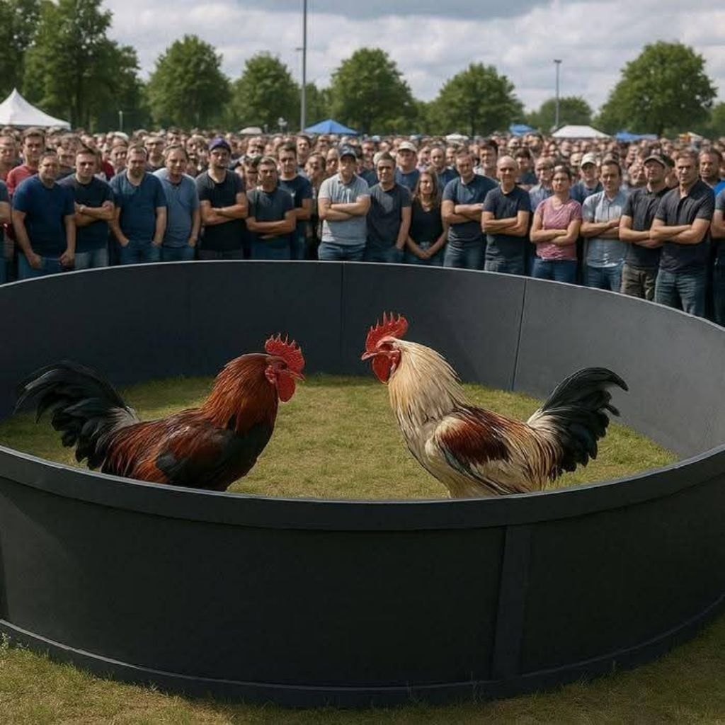geber arena adu ayam sangat tebal ingkaran 2meter