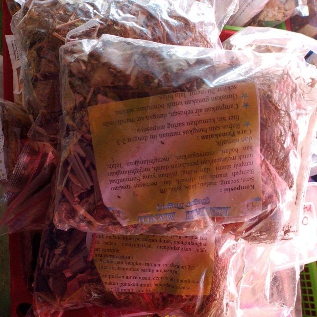 rempah mandi melahirkan