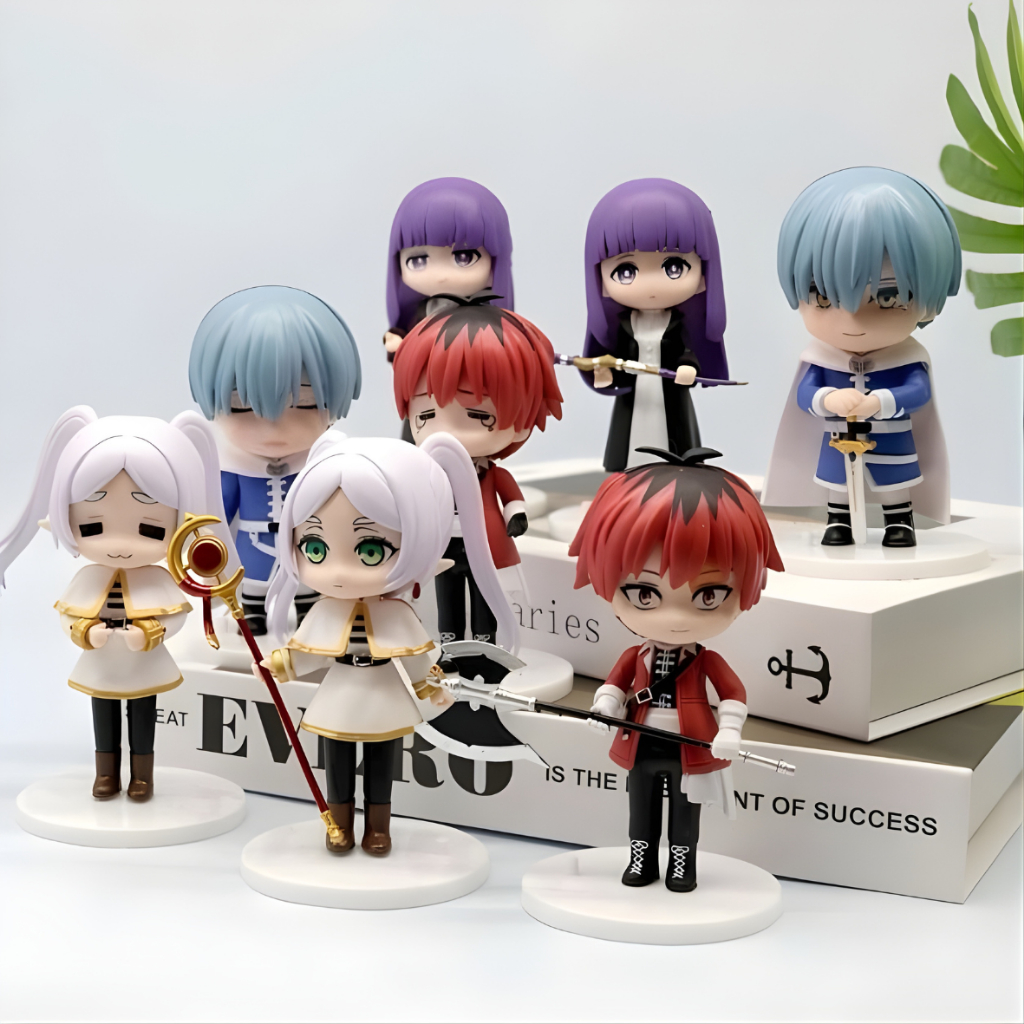 Action Figure Himmel Stark Fern Mini Figure Sousou No Frieren Hiasan Kamar