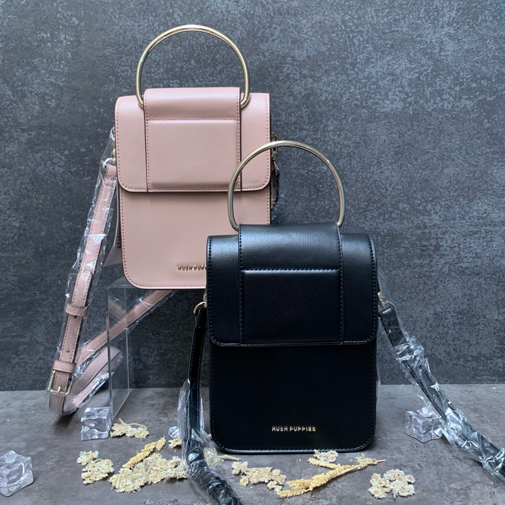 READY TAS WANITA MADELYN ORIGINAL HUSH PUPPIES SLING BAG TOP HANDLE SELEMPANG SALE