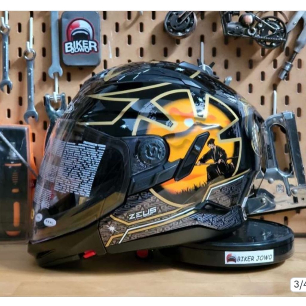 HELM full face Zeus 613C AJ20 Helm Modular - Helm Zeus ZS613C ZS-613C 613 (2KG)