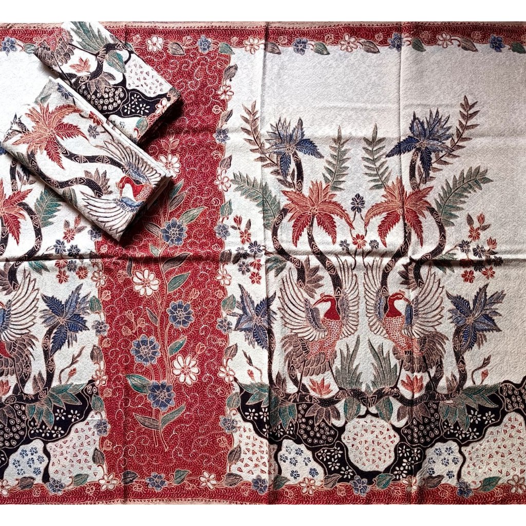 Kain Batik Tulis Sarimbit Sutra ATBM Batik Couple Tanmalaka265