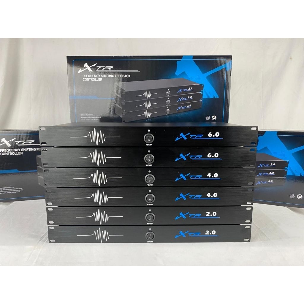 SYSTEM AUDIO PROFESIONAL XTR 2.0/4.0/6.0 PROSSESOR SPEAKER SINYAL DIGITAL PREDAM FREQUENCY SHIFTING 