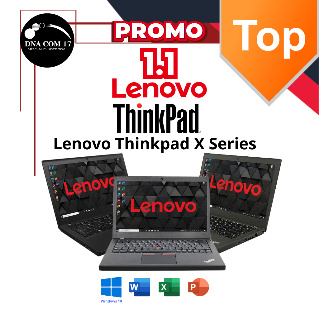 Laptop Lenovo Thinkpad X250/T450/L550 | X260/T460/L560 | X270/T470/L570 | X280/T480 | i3/i5/i7 | Mul