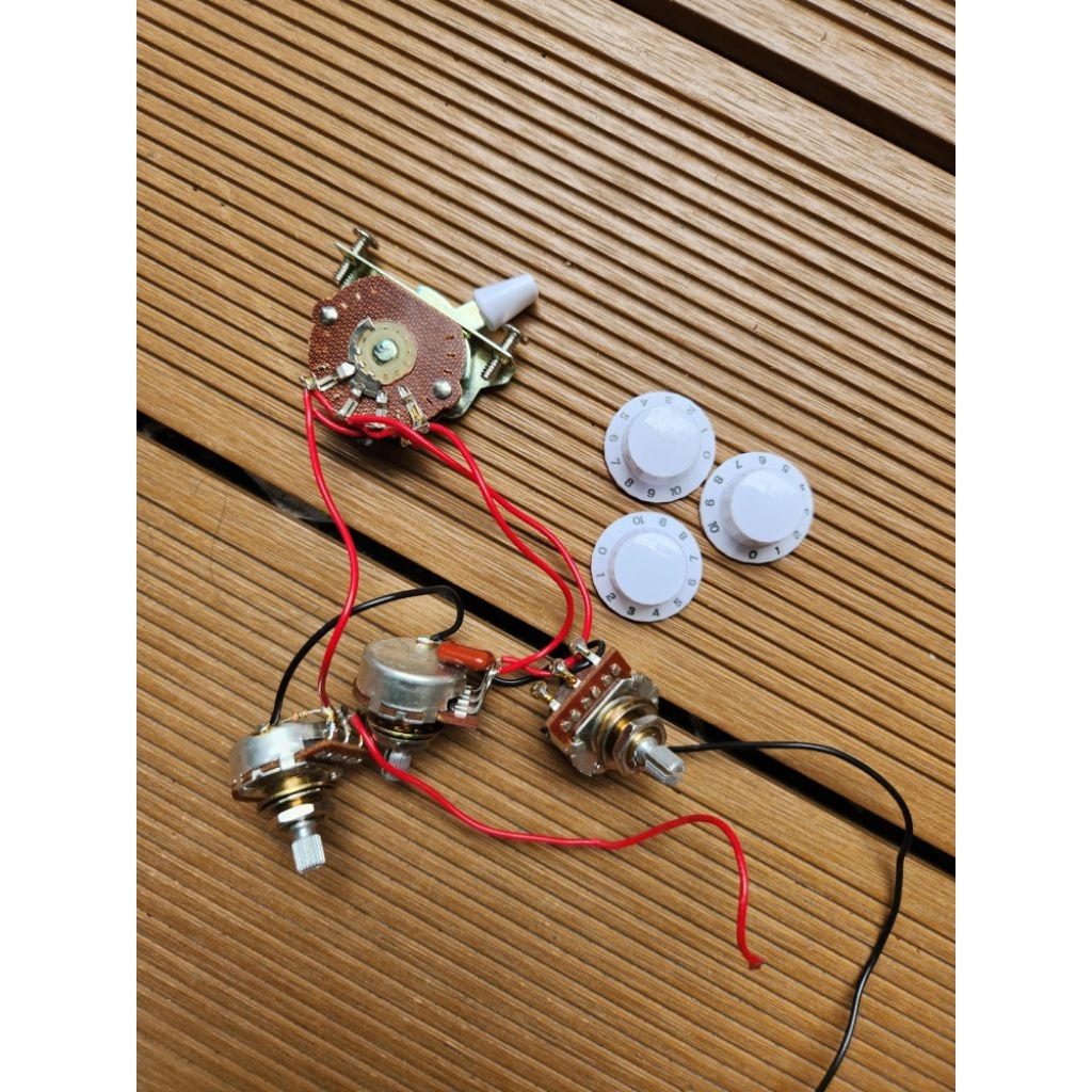 Pre Wiring Gitar PRS SE Silver Sky John Mayer