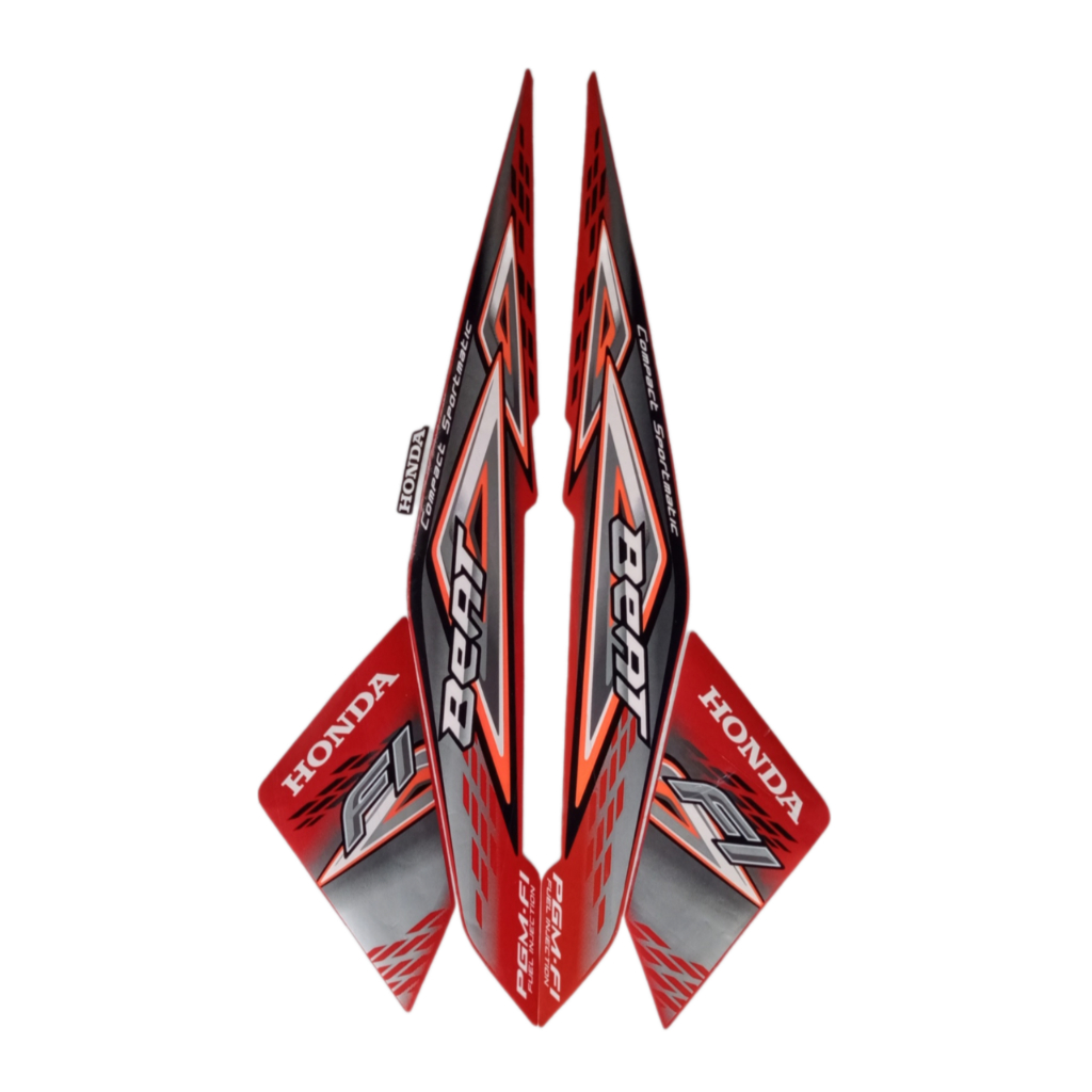 Stiker Striping Motor Beat FI 2014 Stiker Bodi Honda Beat FI 2014 MURAH COD