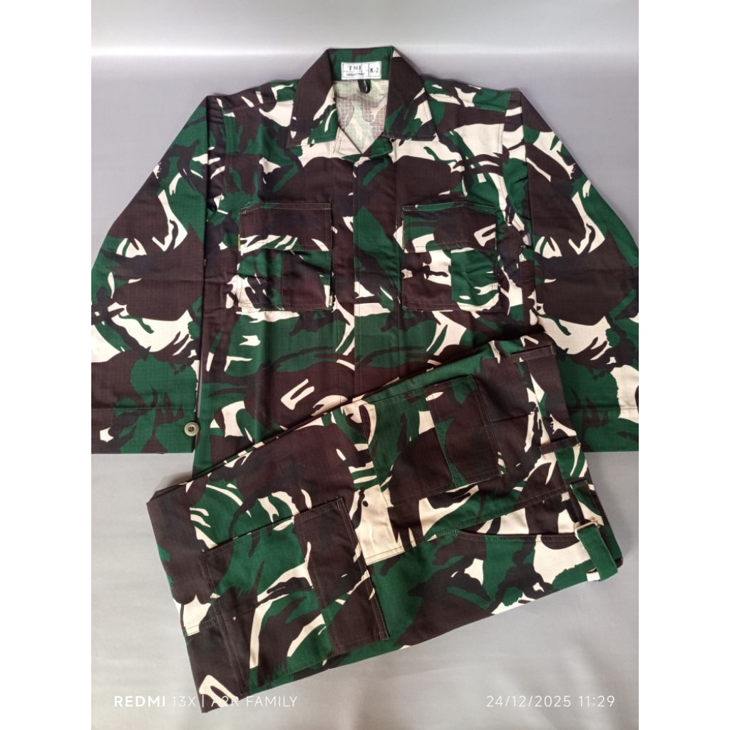 Baju Seragam Pdl Micropoly Wool Premium Anti Luntur