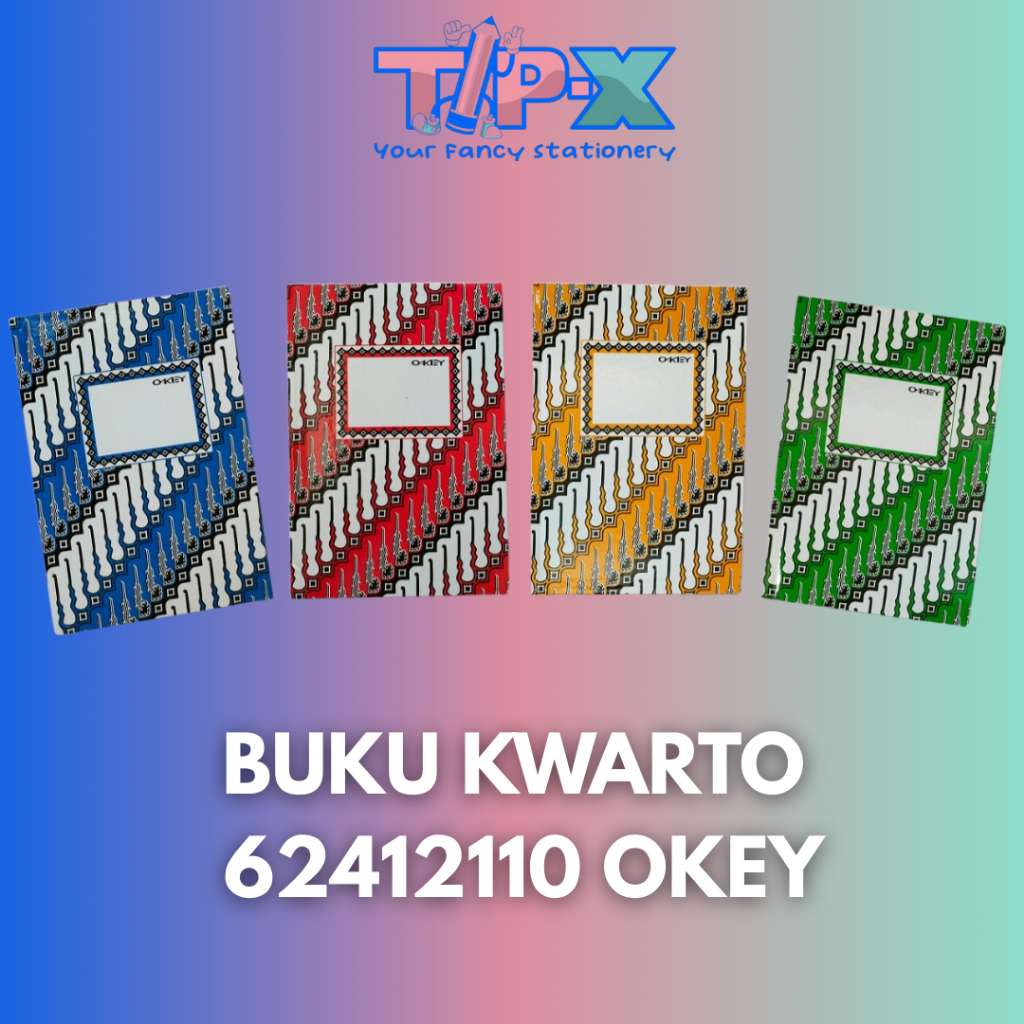 BUKU KWARTO 100 LEMBAR OKEY