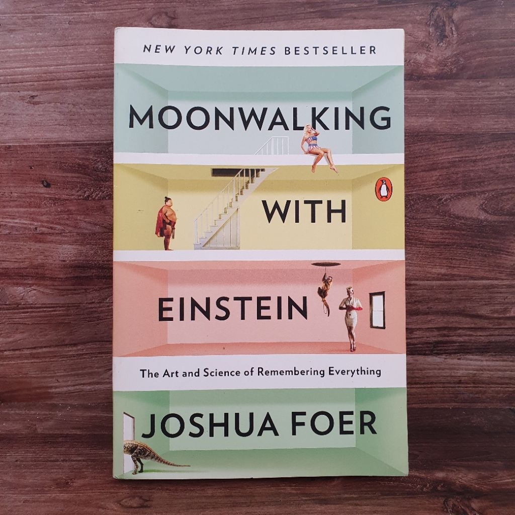 Buku Preloved Moonwalking With Einstein by Joshue Foerr