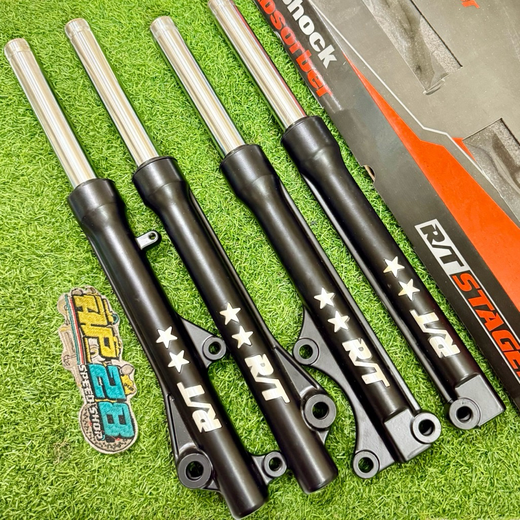 BOTTOM SHOCK DEPAN R/T STAGE ORIGINAL MATIC YAMAHA DAN HONDA ( MIO SMILE - SOUL KARBU - FINO KARBU -