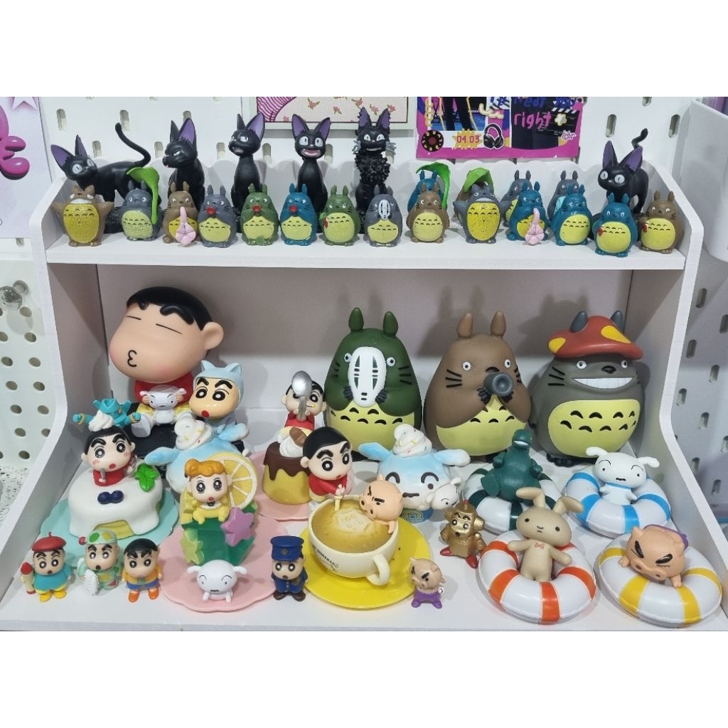 crayon shinchan ghibli totoro figure