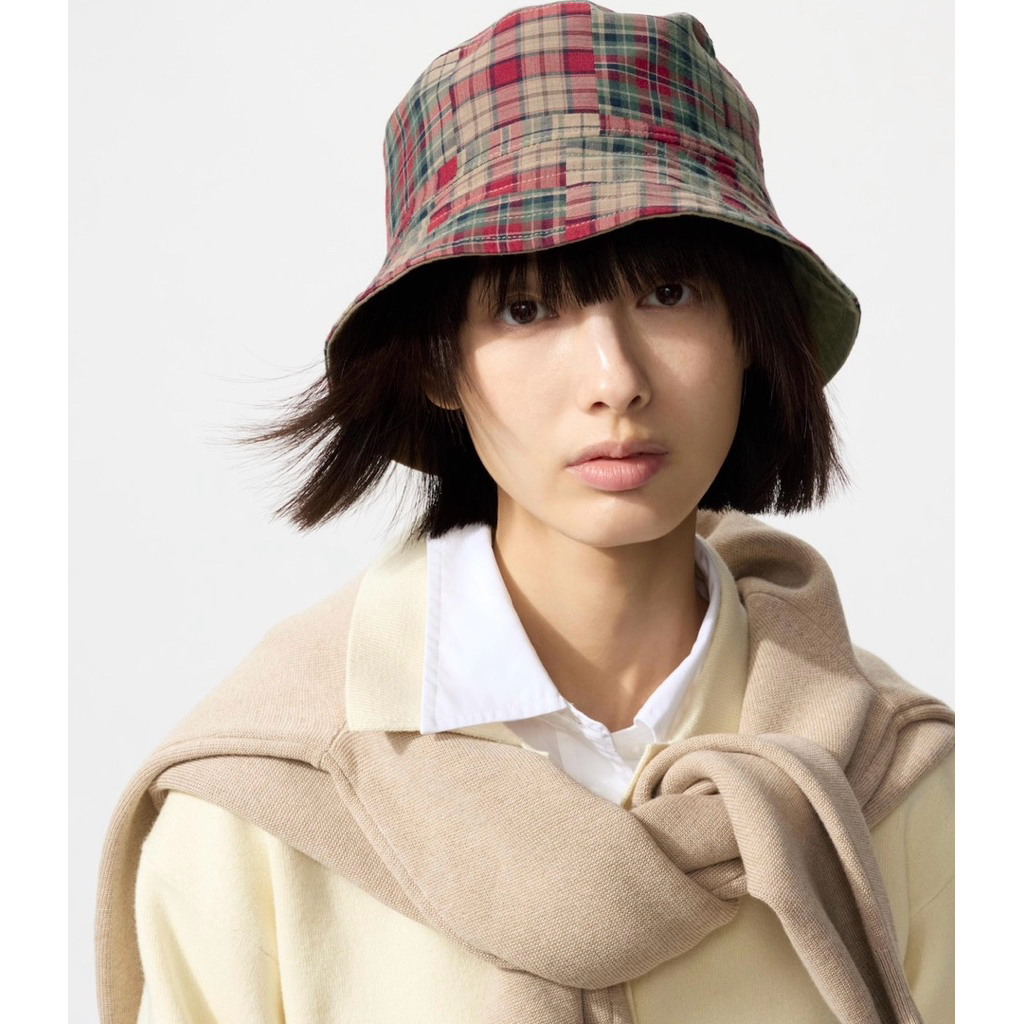 SALE‼️ UNIQLO TOPI BUCKET REVERSIBLE PROTEKSI SINAR UV