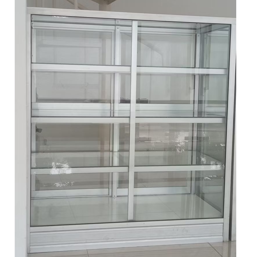 Etalase kaca bekas 1 meter