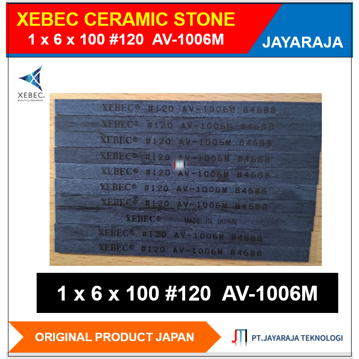 Xebec Ceramic Stone - Grit#120 AV-1006M A – Series Premium Japan Xebec Ceramic Fiber Grinding Stones