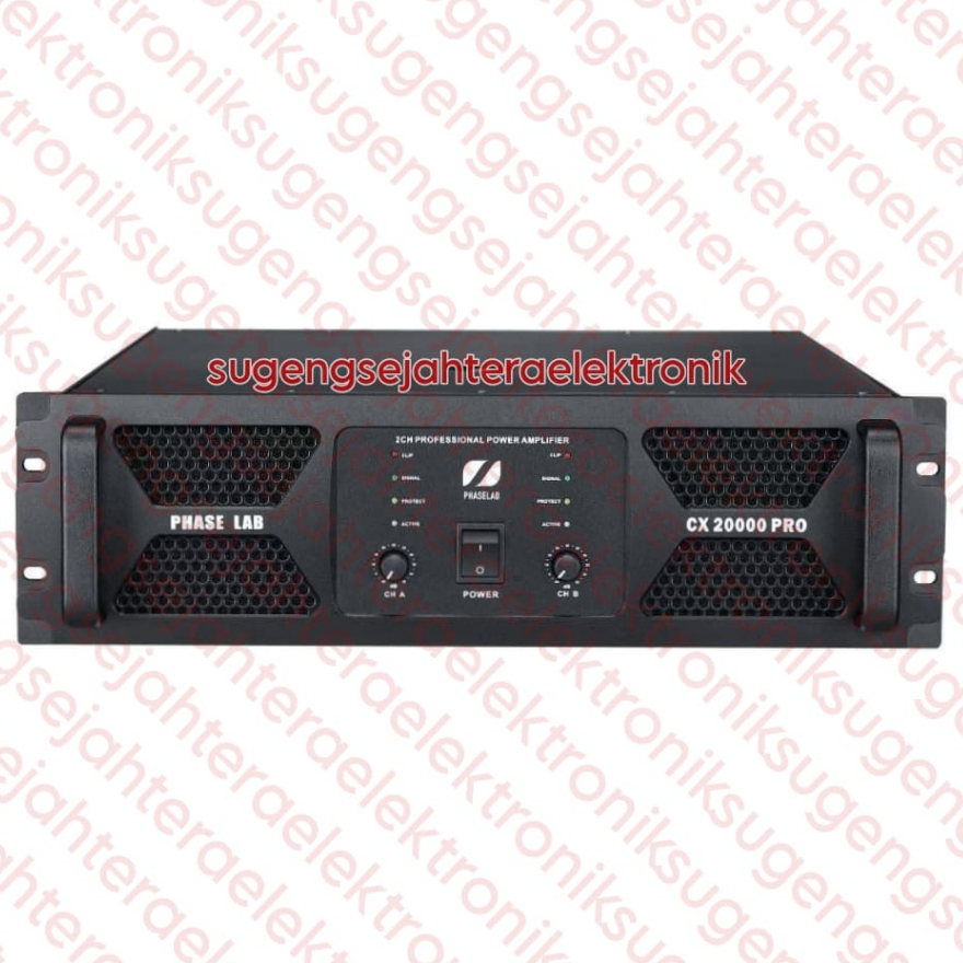 Power Amplifier Phase Lab CX 20000 Pro - 2 Channel TD Class Original (Harga sudah termasuk Packing P