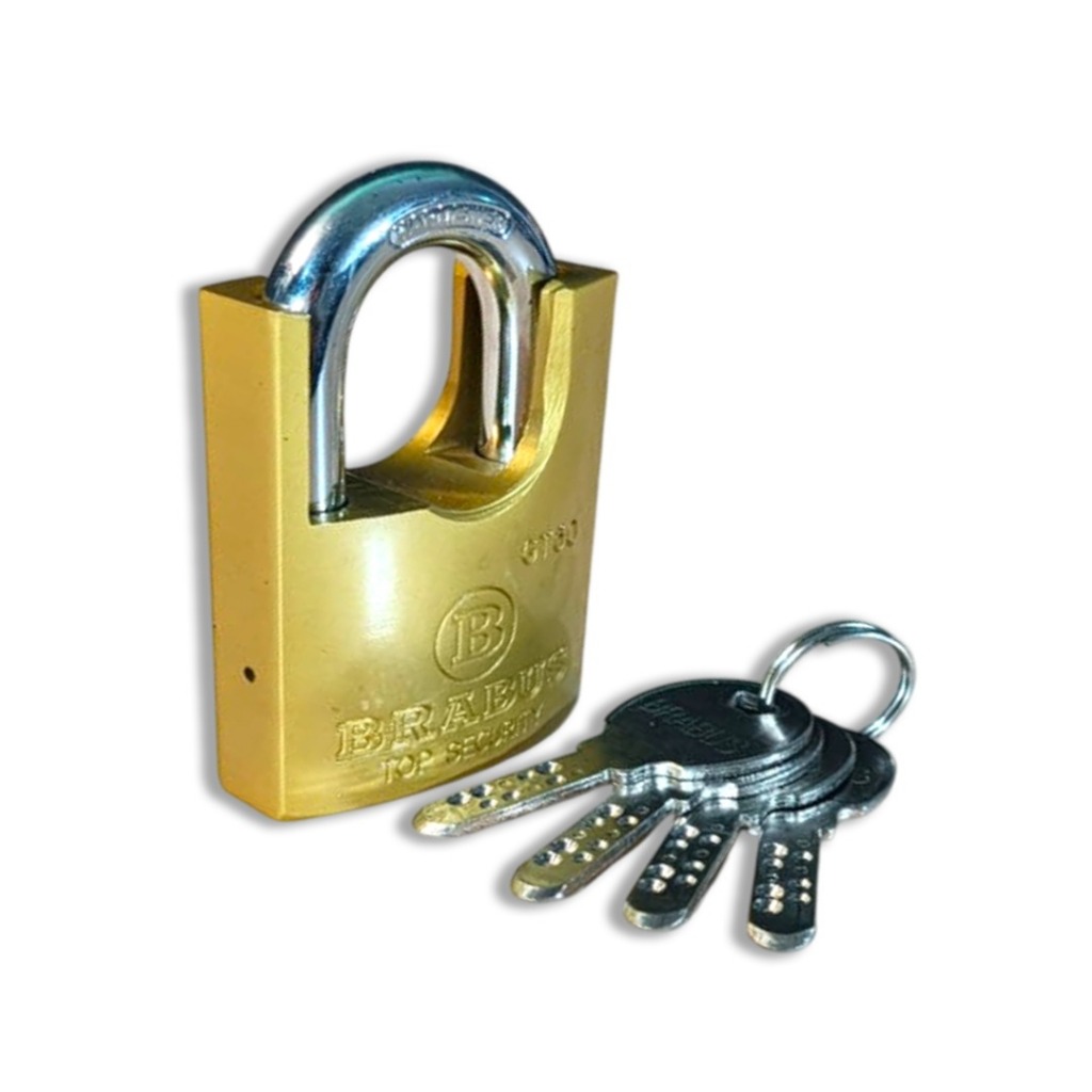 BRABUS GEMBOK JAKET 60 MM KUNINGAN KUNCI PAGAR RUMAH BRASS PADLOCK/BRABUS GEMBOK JACKET GT 50L 50 MM