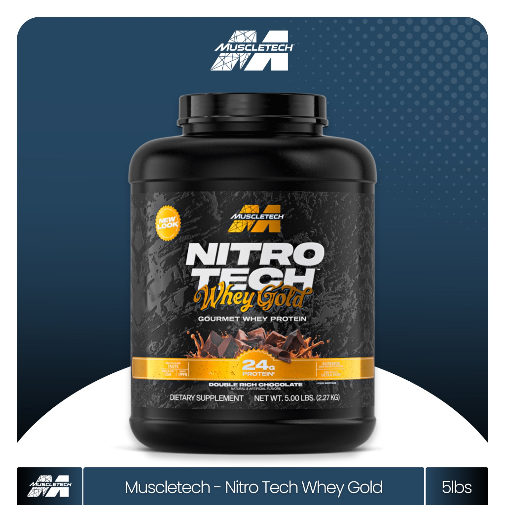 Muscletech Nitrotech Whey Gold 5 Lbs Whey Protein Isolate