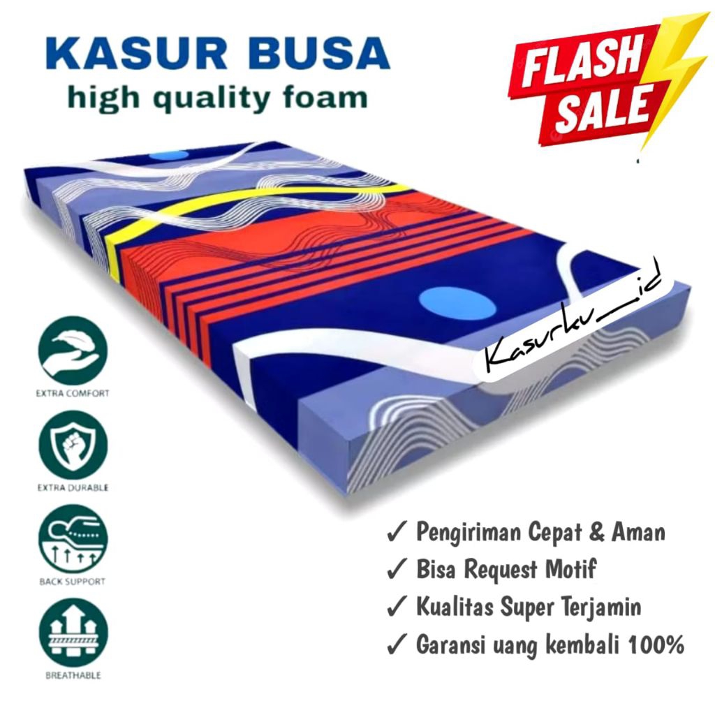 kasur busa super anti kempes