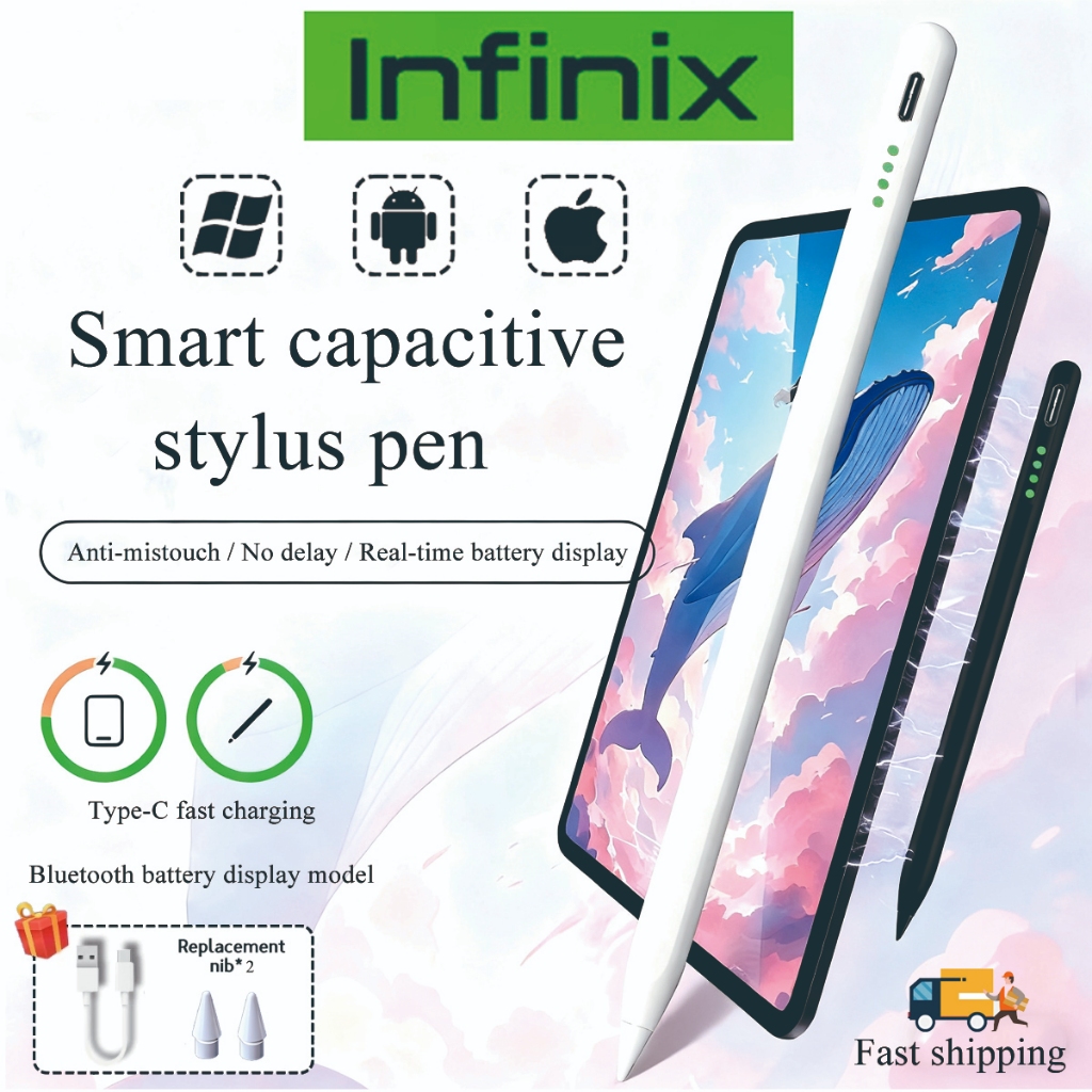 [Garansi 1 Tahun] Infinix X Pencil Stylus Pen Kapasitif – Toko Resmi (Infinix Note 5 Stylus/40S/50 P