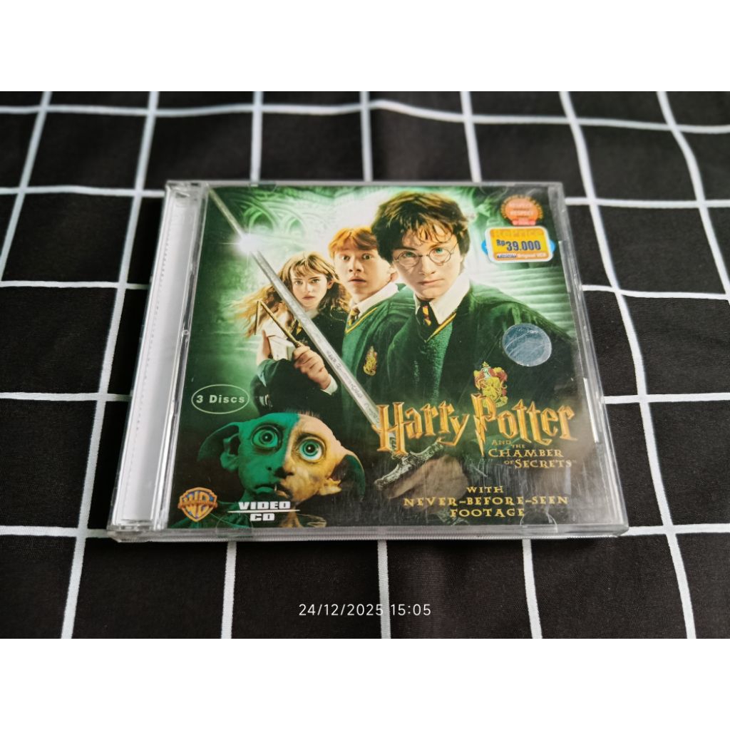VCD Harry Potter and The Chamber of Secrets Original Vision