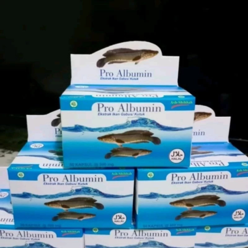 PRO ALBUMIN IKAN KUTUK GABUS OBAT LUKA TERBAIK UNTUK LUKA PASCA OPERASI