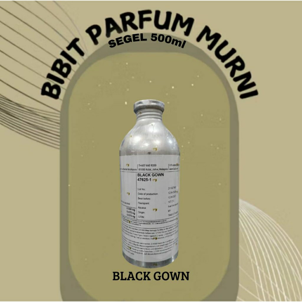 BIBIT PARFUM BL4CK G0WN INSPIRED BL4CK XS WOMEN BY LUZI