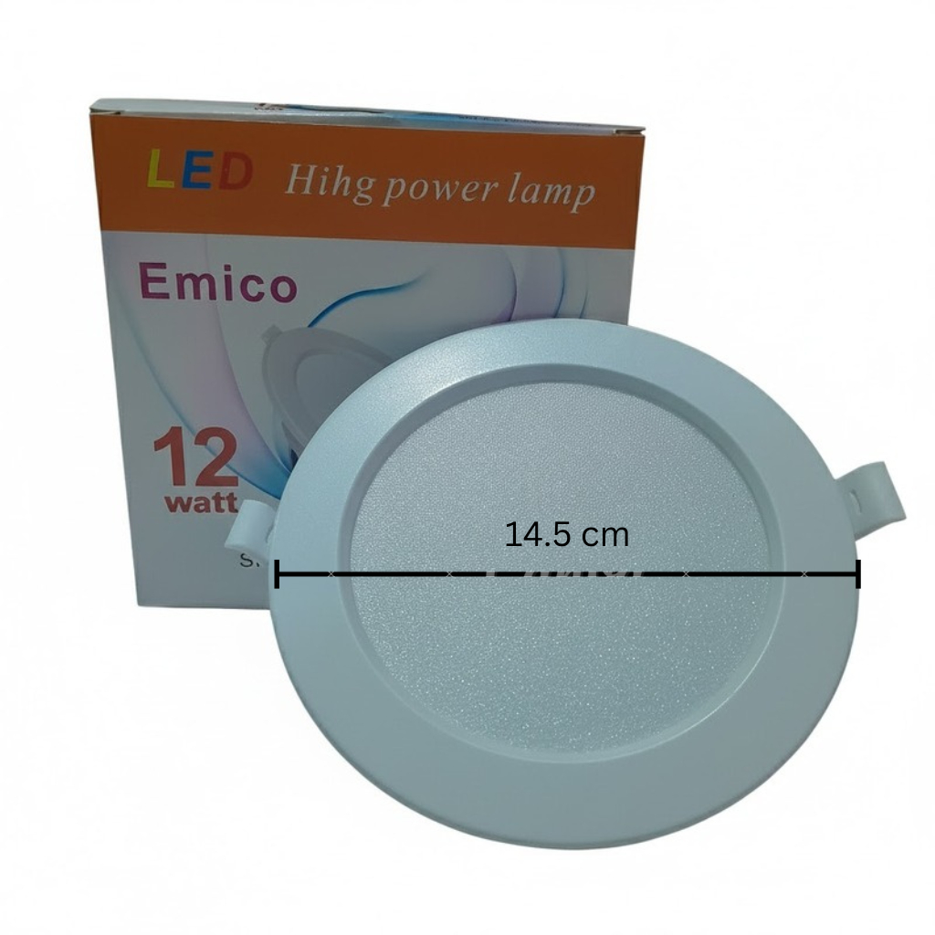 Lampu Downlight Led Inbow EMICO 12 Watt Putih 4 inch