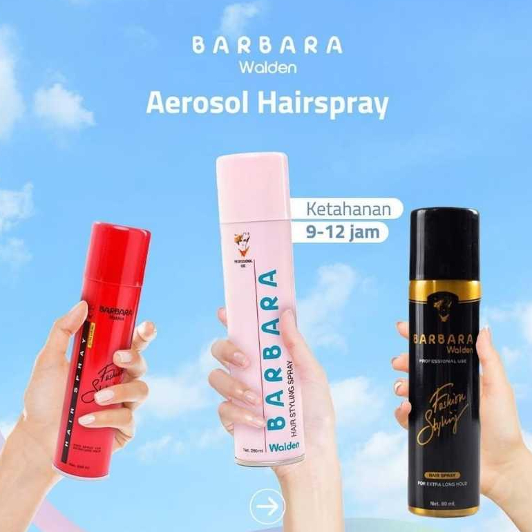 BARBARA WALDEN HAIR SPRAY