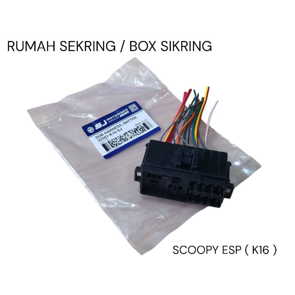BOX SIKRING / RUMAH SEKRING SCOOPY ESP ( K16 ) / SCOOPY FI  / BEAT POP ESP / ASLI SJ