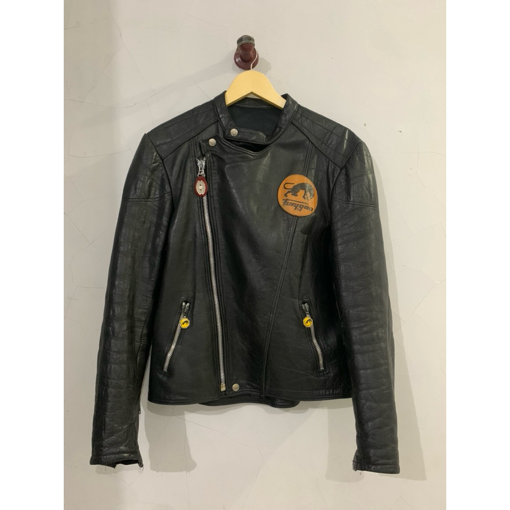 Furygan cafe racer leather jacket