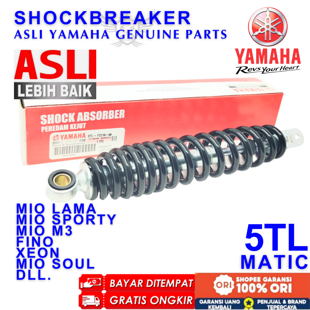 5TL ORIGINAL SHOCKBREAKER YAMAHA MIO YAMAHA MIO SPORTY YAMAHA MIO SMILE YAMAHA MIO SOUL KARBU YAMAHA